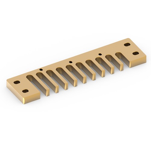 Aluminum alloy comb - a-aluminum,