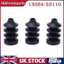 FOR SUZUKI GT550 GT380 CARB DUST BOOTS X3 BELLOWS RUBBERS THROTTLE 13584-33110