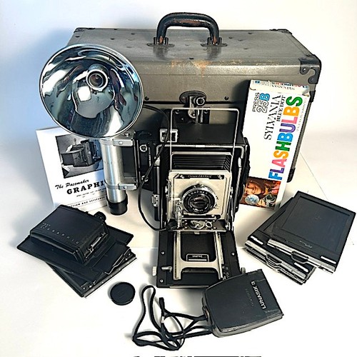 Vintage graflex 4x5 crown - vintage,