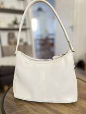 Genuine Bally White Leather