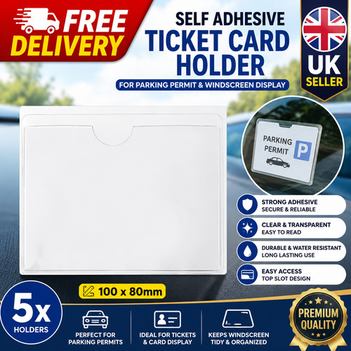 Self adhesive backed - 5x,