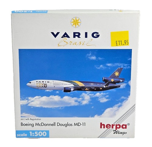 Herpa wings varig brasil - varig,