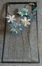 New metal flower wall - flower, 5