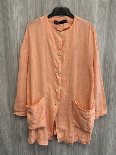 Zara salmon pink lightweight - zara,