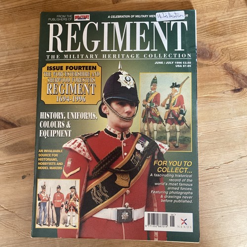 Regiment magazine issue - regiment,