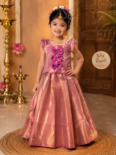 Jothika inspired pattu pavadai - inspired,