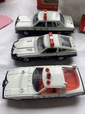 3 X 1/43 POLICE CAR MODELS BY