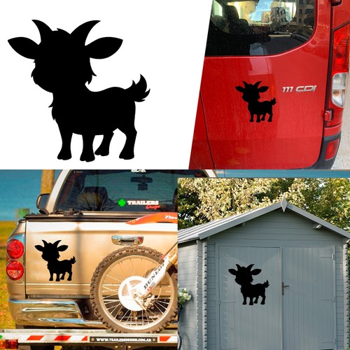 Goat small sticker - goat, small,
