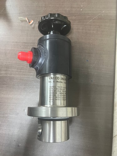 Vacco v3d10045 manual valve - vacco,