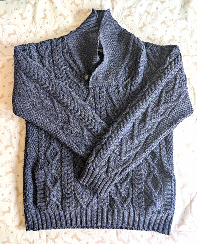 Aran crafts navy blue - crafts,