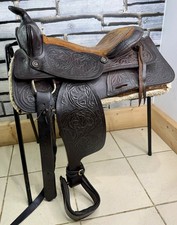 16 1/2” Ornate Leather