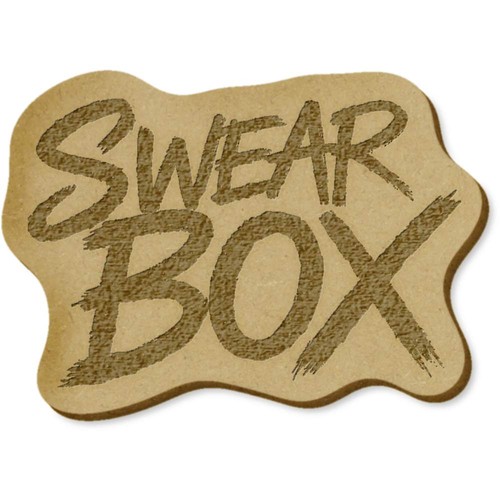 Swear box mdf - 'swear, craft