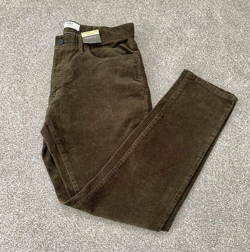 Men corduroy trousers - m&s, men's