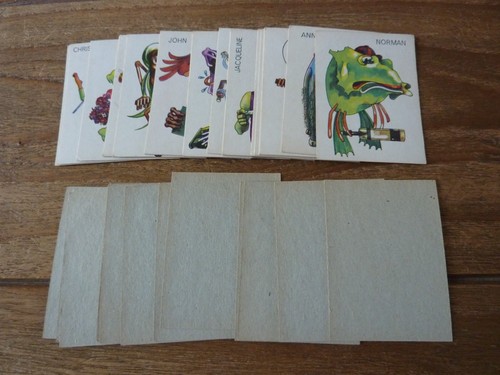 Somportex weirdies cards from - somportex,