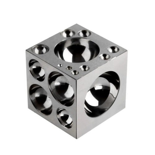 Dapping block cube 50mm - dapping,