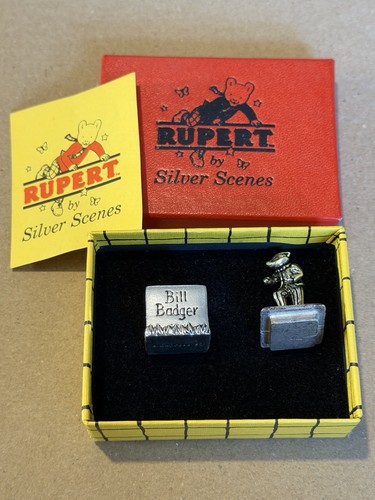 Rupert bear silver - rupert, scenes