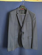 Hugo Boss Men's Navy Blue Two-Piece Suit , Hugo Red Label Good Condition