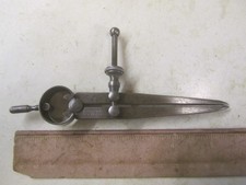 MOORE & WRIGHT 4" SPRUNG DIVIDERS VERY GOOD USED CONDITION