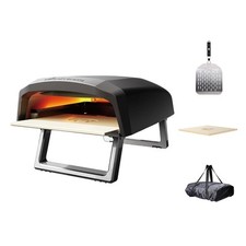 MasterPro - Gas Pizza Oven - Carbon Steel Portable Outdoor Pizza Maker - Include