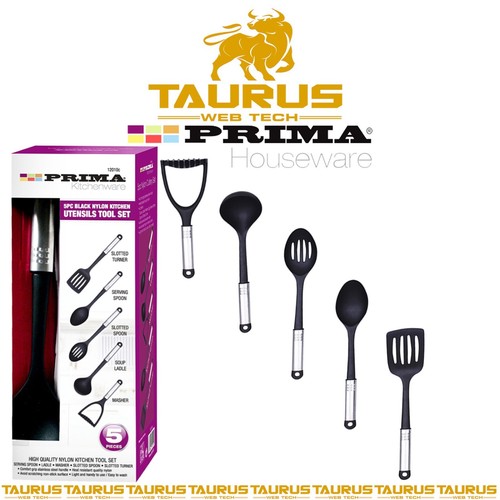 Black nylon steel kitchen - black,