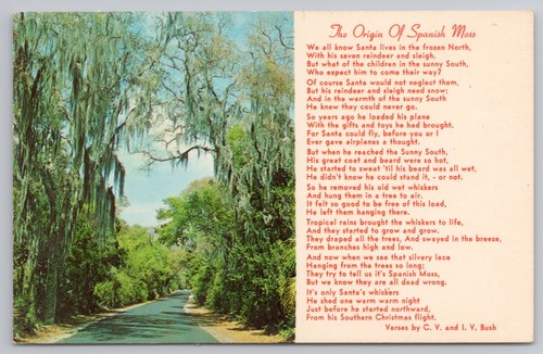 Origin spanish moss poem - moss,