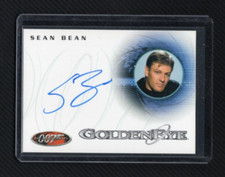 James Bond 40th Ann. Expansion Autograph Auto A26 Sean Bean as Alec Trevelyan
