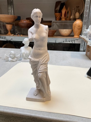 Statue nude printed marble - statue,