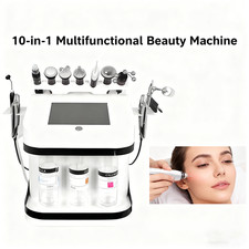UK 10-in-1 Hydro Dermabrasion Peeling - Professional Facial Skin Beauty Machine