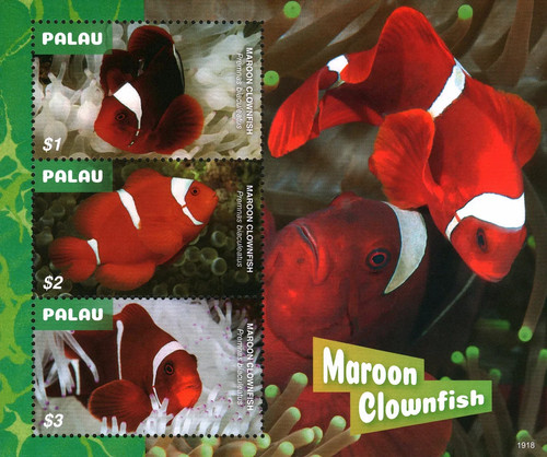 Palau 2019 stamps - 2019, maroon