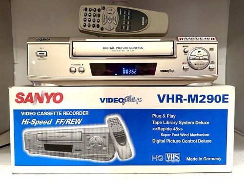 Sanyo vhr m290e hdmi vhs - sanyo,