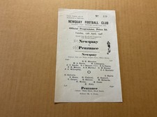 Non League Newquay v Penzance 1948