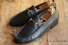 Gucci Black Silver Horse Bit