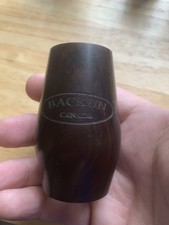 A Lightly Used Cocobolo Backun Fat Boy Barrel