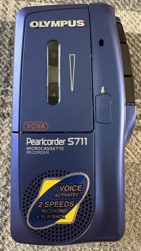 Olympus pearlcorder s711 blue - olympus,