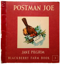 Jane Pilgrim Postman Joe Blackberry Farm Paperback Book -  Vintage early 1970's
