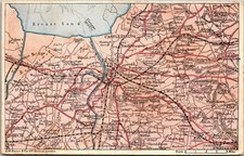 G W Bacon Kings Lynn Map