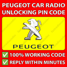 ✅PEUGEOT EXPERT BIPPER BOXER BLAUPUNKT BOSCH PHILIPS UNLOCK RADIO PIN CODE✅