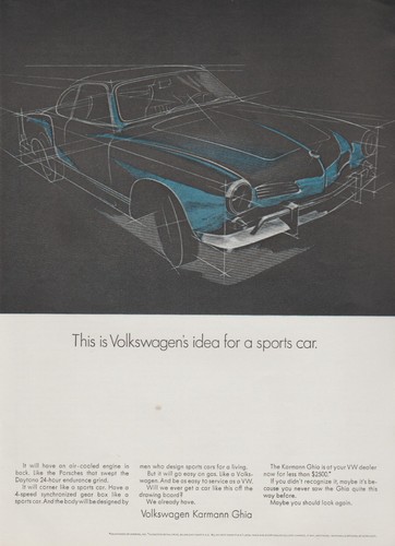 1968 volkswagen karmann - vw,