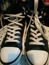 BRITISH KNIGHTS TRENDY ATOLL HI TOP BASEBALL SNEAKERS TRAINERS ANKLE BOOTS UK 6