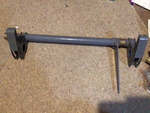 Nos bulldog rudder - rudder, brake