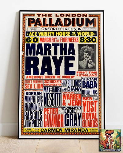 London palladium martha raye - london,