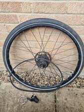 Rear 700C Wheel with Shimano Nexus Inter-8 hub internal brake, belt, shifter