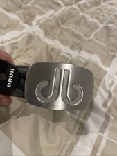 Druh Grey Leather Belt And