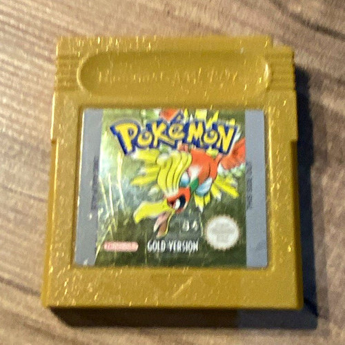 Pokémon gold version nintendo - gold,