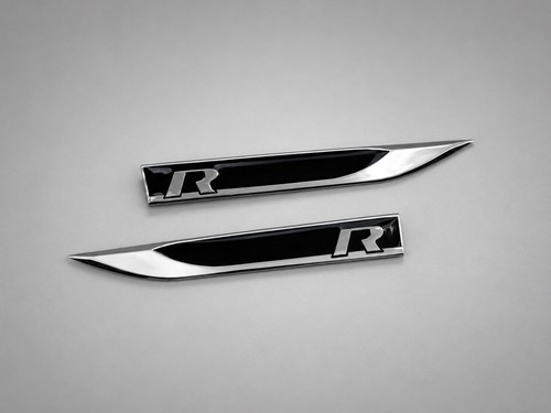 Badge side left - vw, right