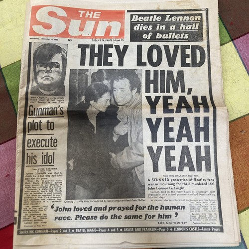 The sun john lennon - the,