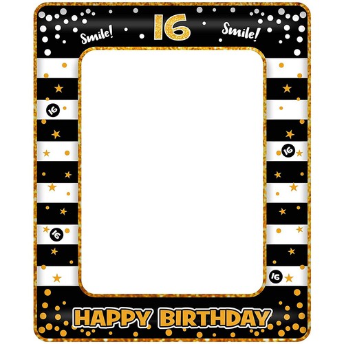 16th birthday photo booth - birthday,