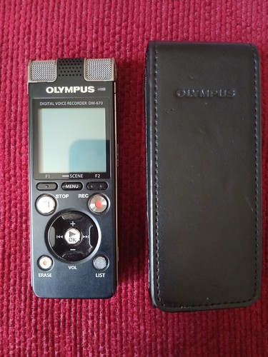 Olympus 670 digital voice - olympus, dm-670
