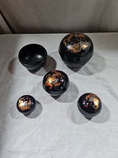 Japanese Black Lacquerweare