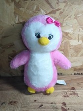 Rare Build A Bear Snow Hugs Penguin 2018 Girl Pink Bow Babw